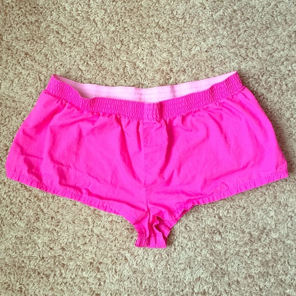 Victoria secret booty shorts pink Clearance